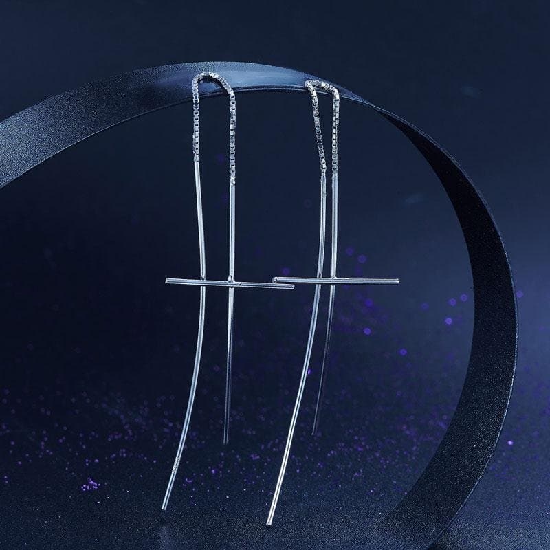 990 Silver Earrings