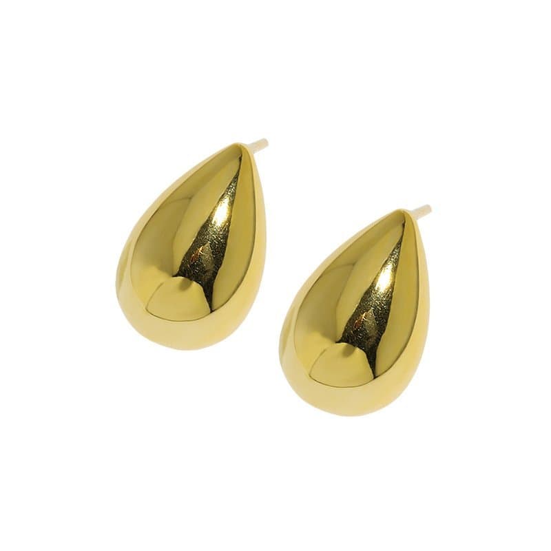 Waterdrop 925 Sterling Silver Stud Earrings
