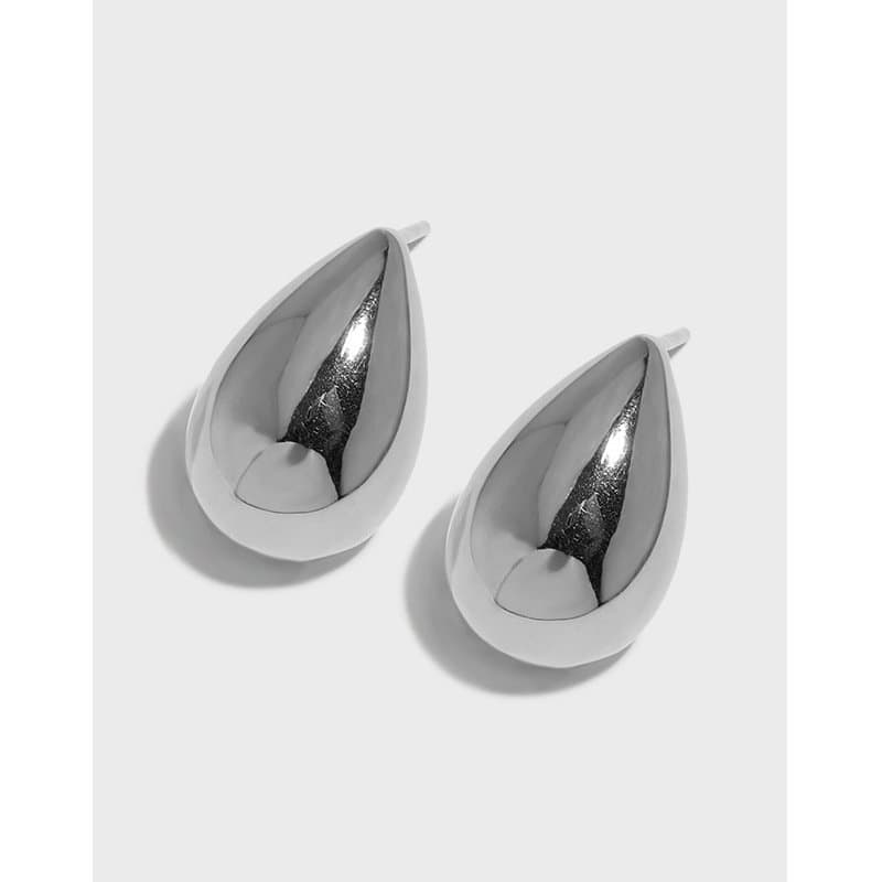 Waterdrop 925 Sterling Silver Stud Earrings