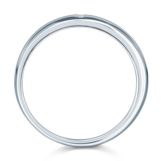 Sterling 925 Silver Wedding Band Ring