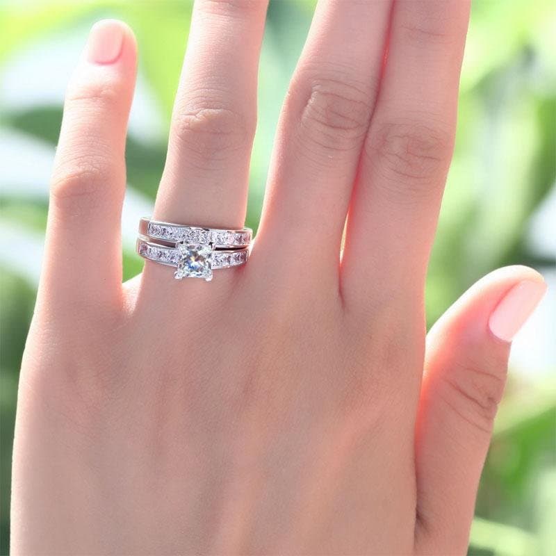 1 Ct Created Diamond Ring