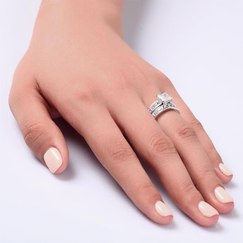 1 Ct Created Diamond Ring