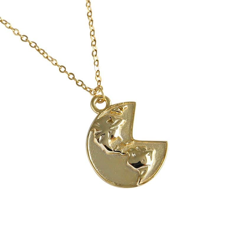Irregular Gluttonous Beans 925 Sterling Silver Necklace