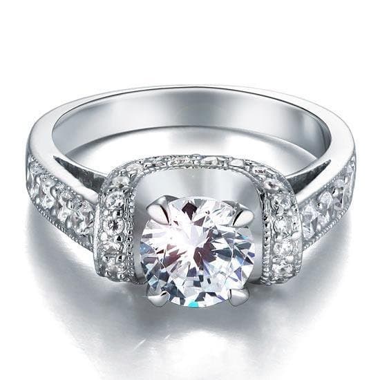 1.25 Carat Created Diamond Ring