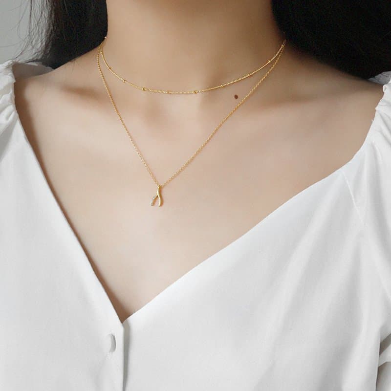 Mini Beads 925 Sterling Silver Choker Necklace