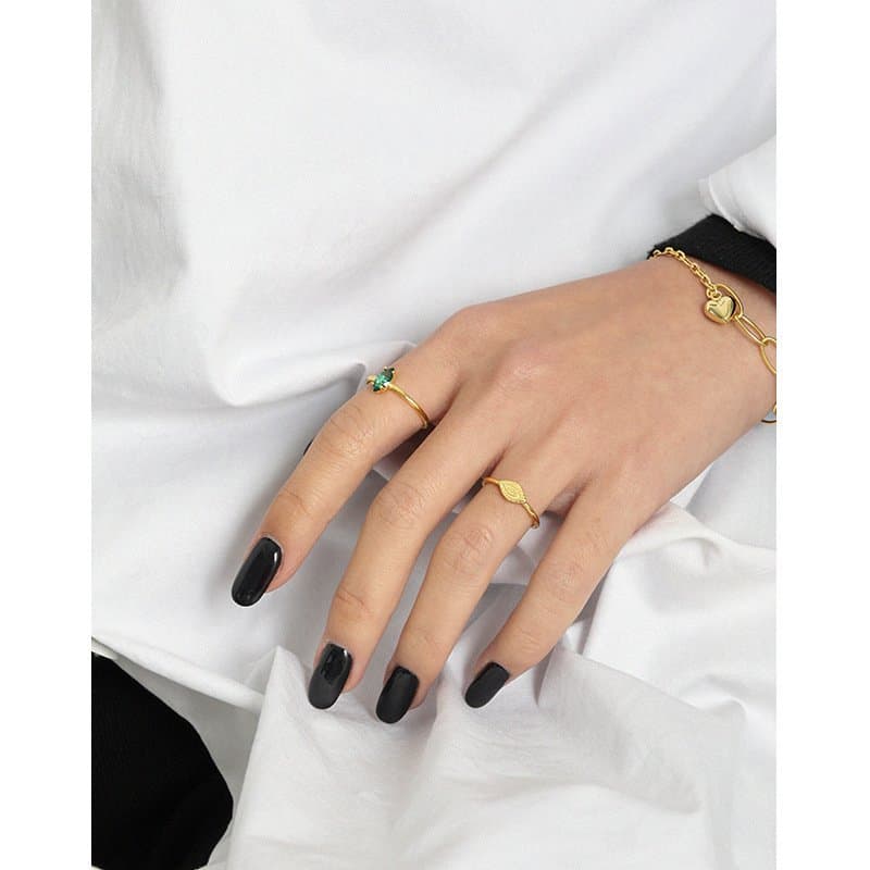 Devil's Eye 925 Sterling Silver Adjustable Ring