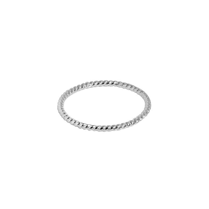 Twisted 925 Sterling Silver Ring