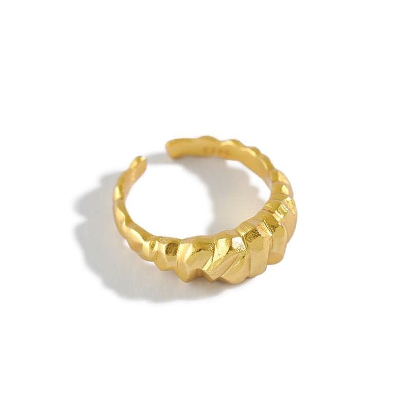 Wheel 925 Sterling Silver Adjustable Ring