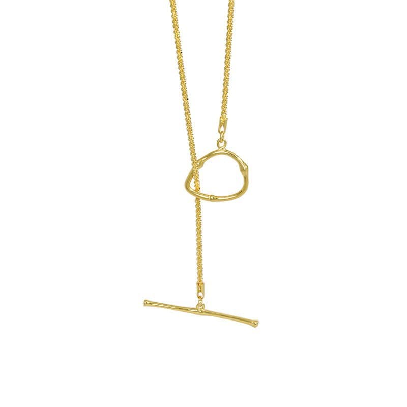 Popcorn Chain OT Shape 925 Sterling Silver Necklace