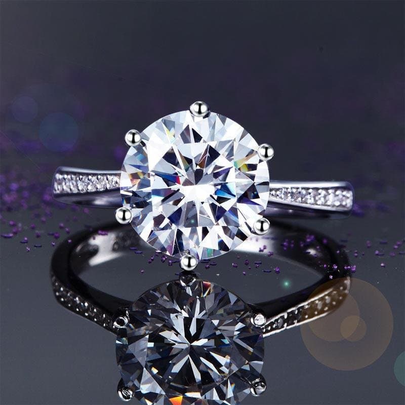 3 Carat Created Diamond Ring