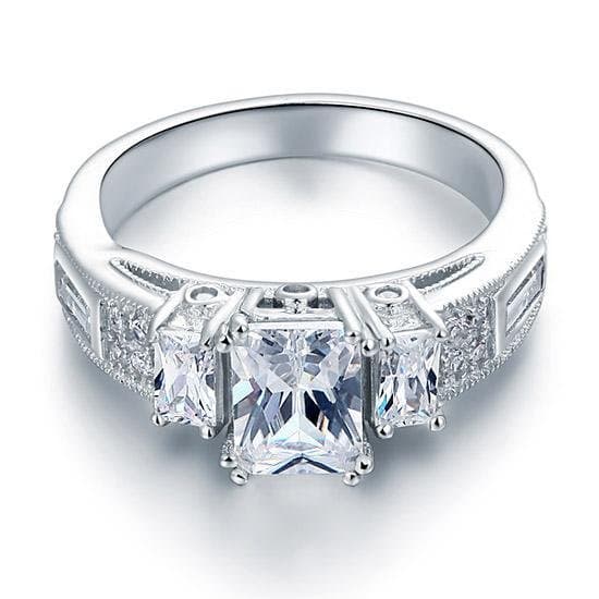 Created Diamond Vintage Style Ring