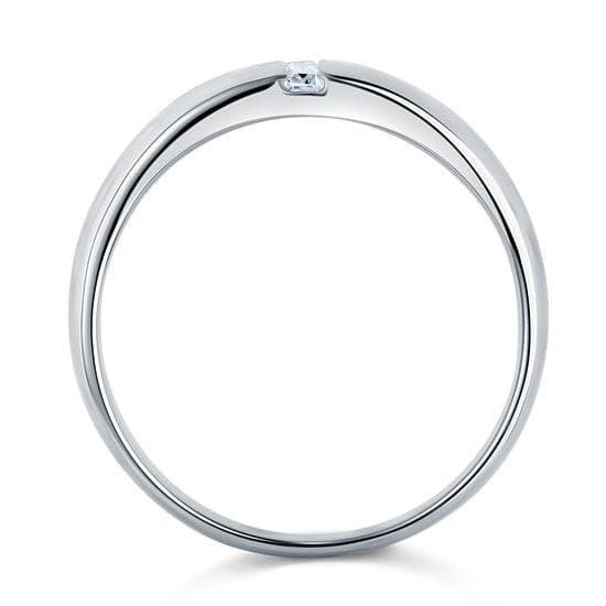 Created Diamond Men's Wedding Band