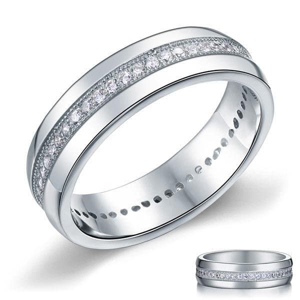 Men's Band Created Diamond Ring