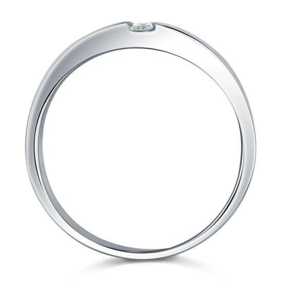 Men's Band Solid Sterling 925 Silver Ring
