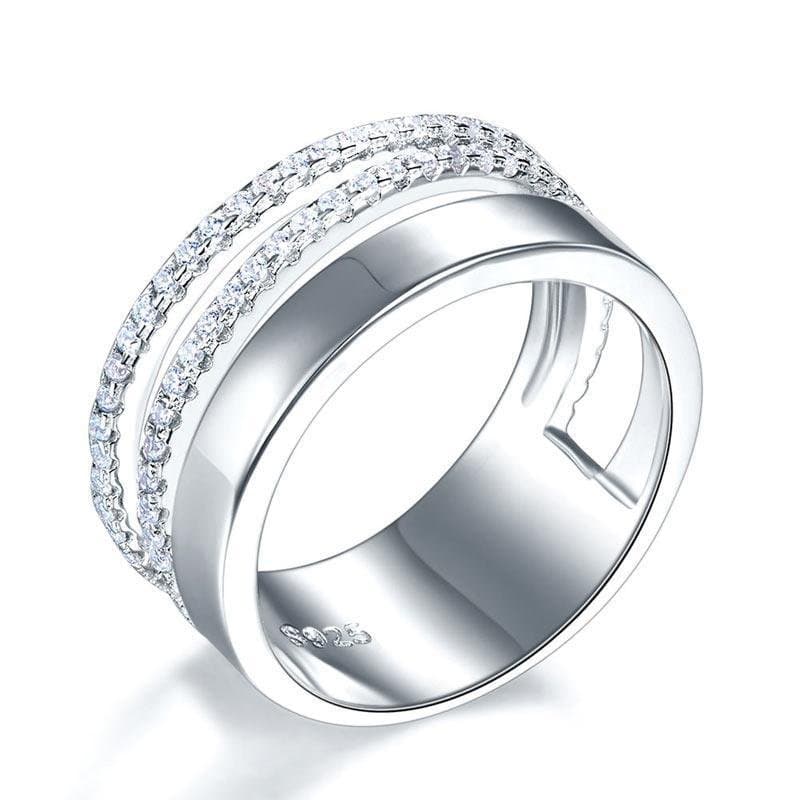 New Design Solid 925 Sterling Silver Ring