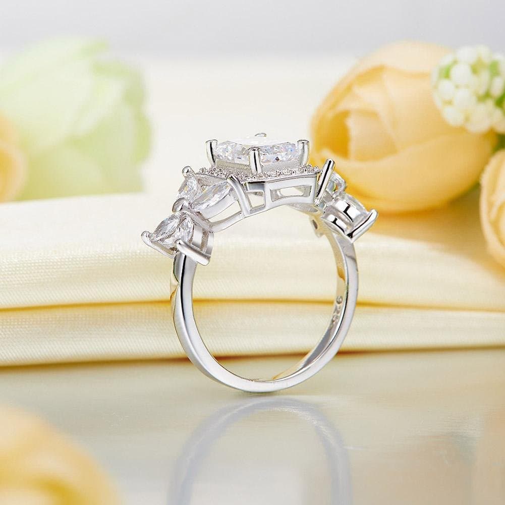 Pageant Solid 925 Sterling Silver Butterfly Ring