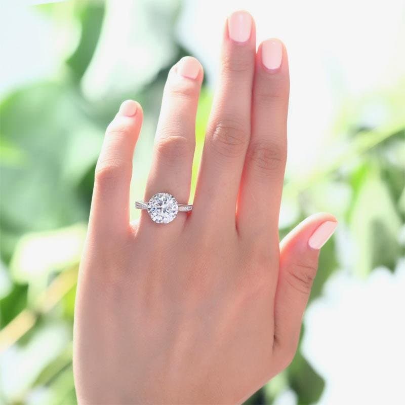 Vintage Style 2.5 Ct Solid 925 Sterling Silver Ring