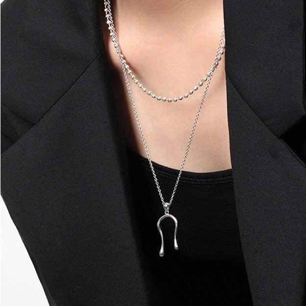 Beads 925 Sterling Silver Necklace