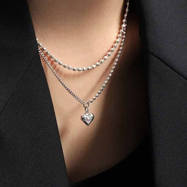 Beads 925 Sterling Silver Necklace