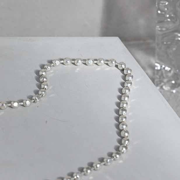 Beads 925 Sterling Silver Necklace