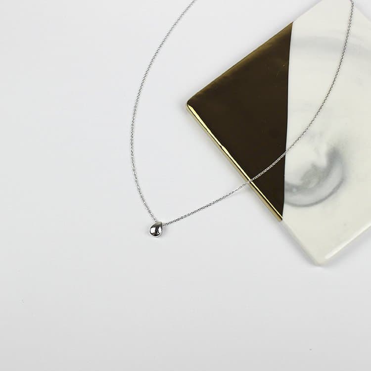 Mini Waterdrop 925 Sterling Silver Necklace