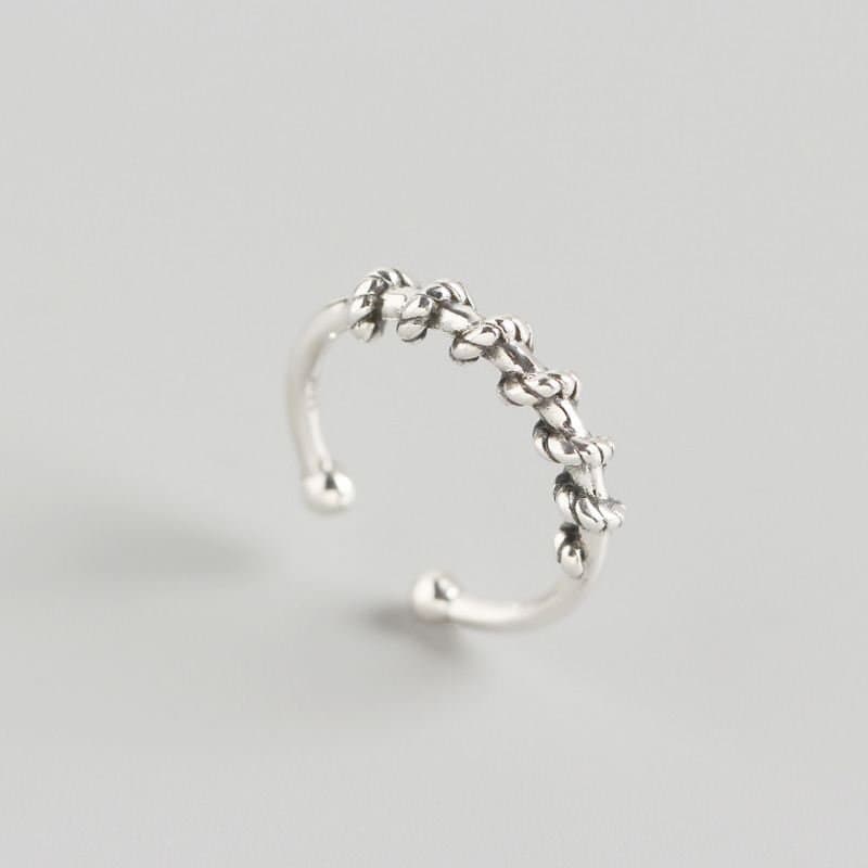 Vintage Twining 925 Sterling Silver Adjustable Ring