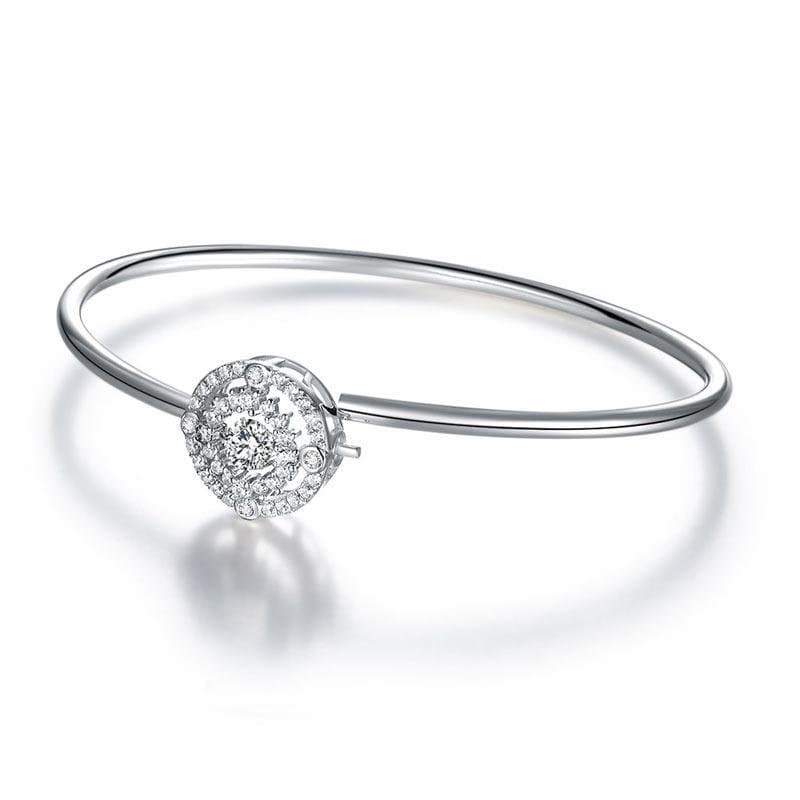 Halo Dancing Stone Bangle