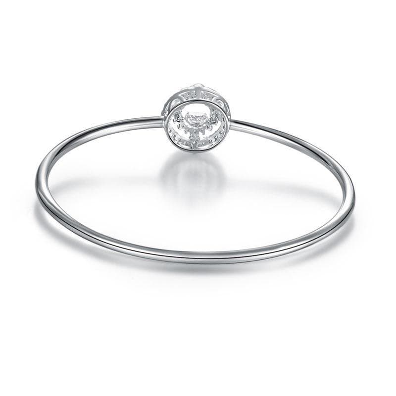 Halo Dancing Stone Bangle