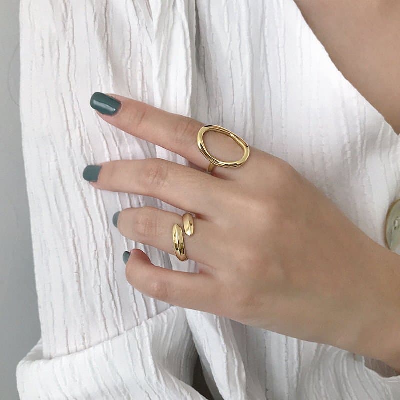 Miss 925 Sterling Silver Adjustable Ring