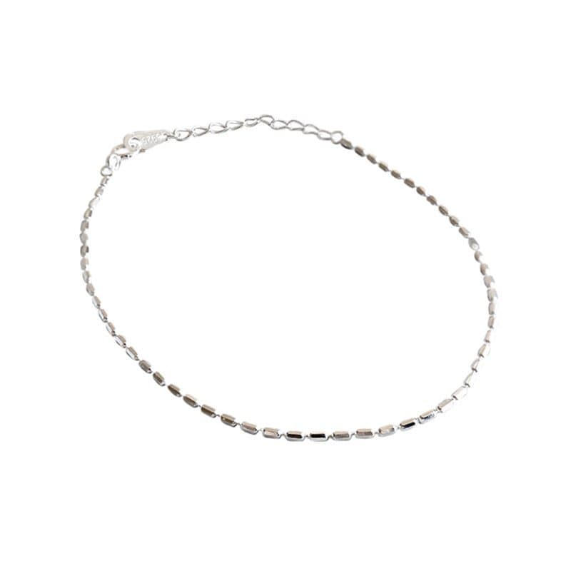 Tube Beads 925 Sterling Silver Bracelet