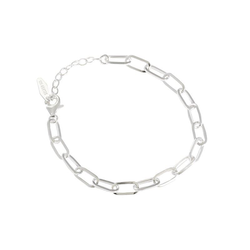 Hollow Chain Fashion 925 Sterling Silver Bracelet