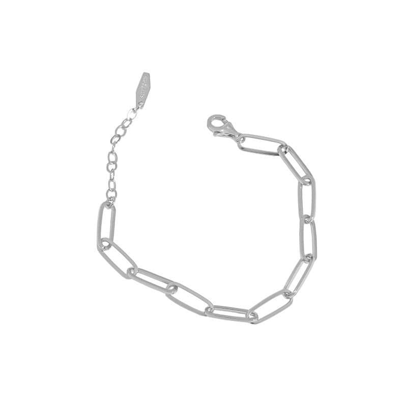 Hollow Chain 925 Sterling Silver Bracelet