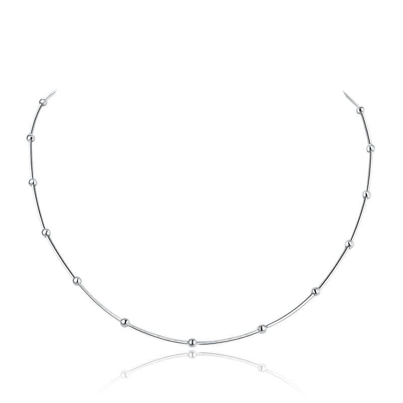 Solid 925 Sterling Silver Chain Necklace