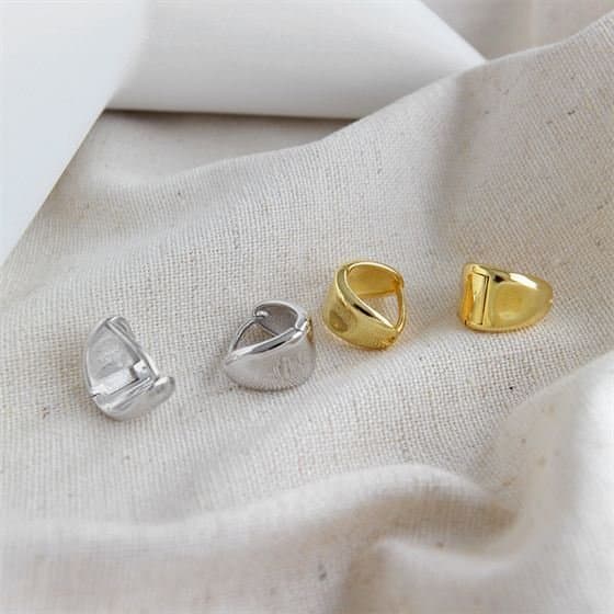 Geometric Triangle 925 Sterling Silver Leverback Earrings