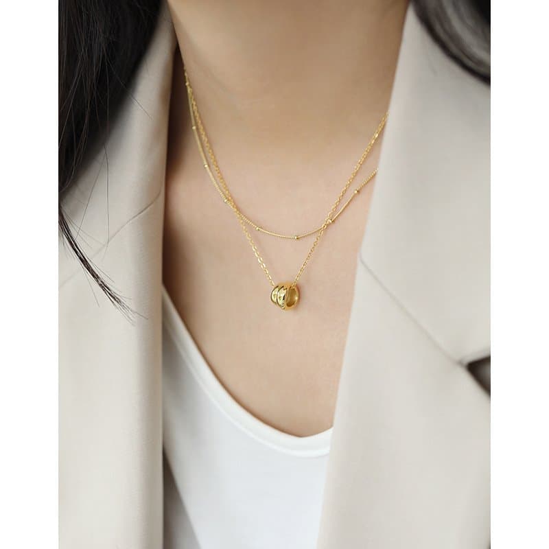 Mini Conch 925 Sterling Silver Necklace