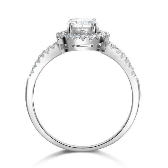 1.5 Carat Created Diamond Ring