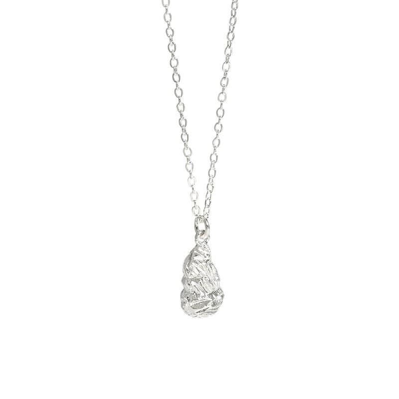 Irregular Waterdrop 925 Sterling Silver Necklace