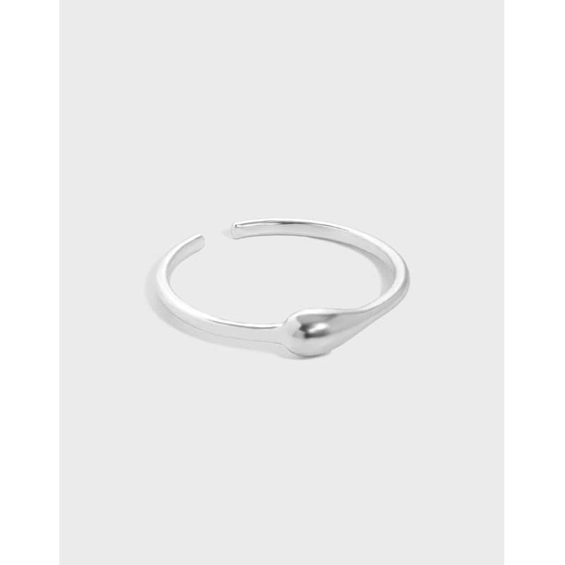 Waterdrop 925 Sterling Silver Adjustable Ring
