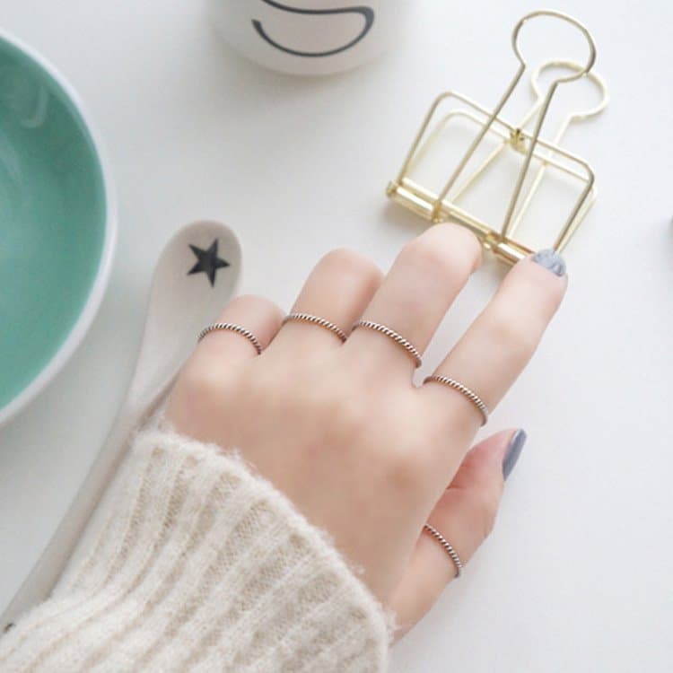 Twisted 925 Sterling Silver Ring