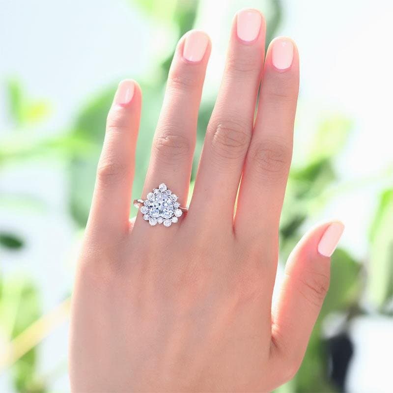 2.5 Carat Heart Cut Ring