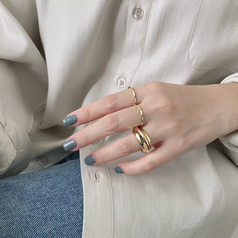 Mobius Twist 925 Sterling Silver Adjustable Ring