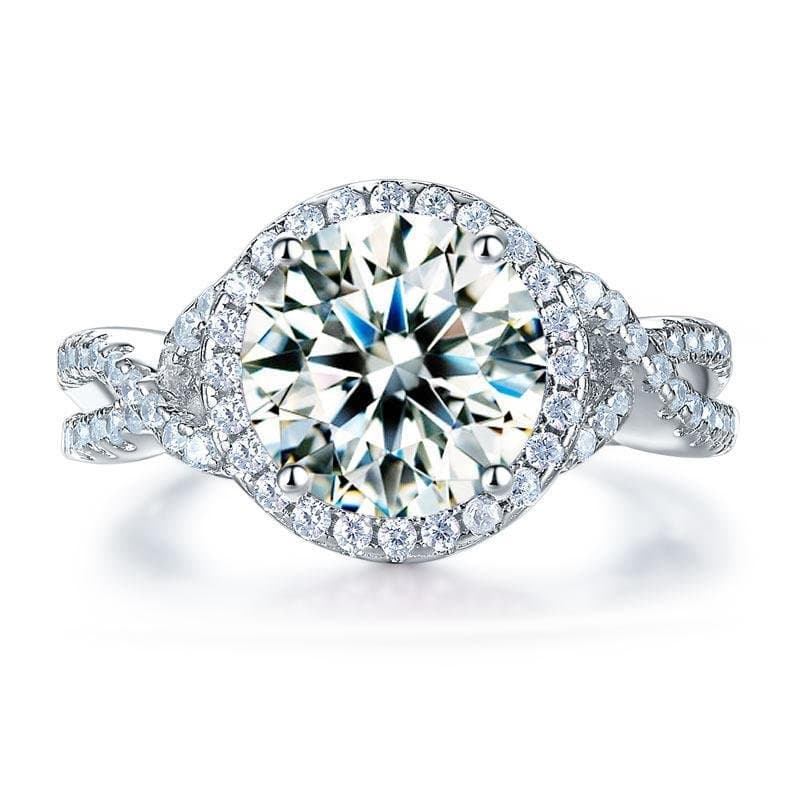 3 Carat Created Diamond Promise Ring