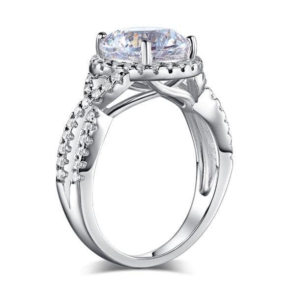 3 Carat Created Diamond Promise Ring