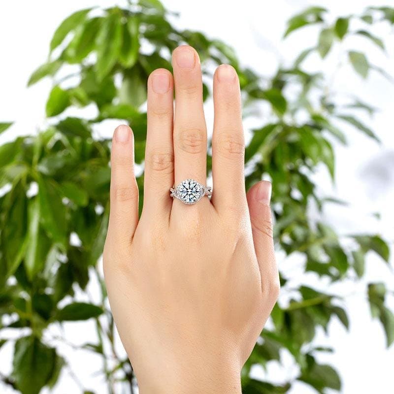 3 Carat Created Diamond Promise Ring