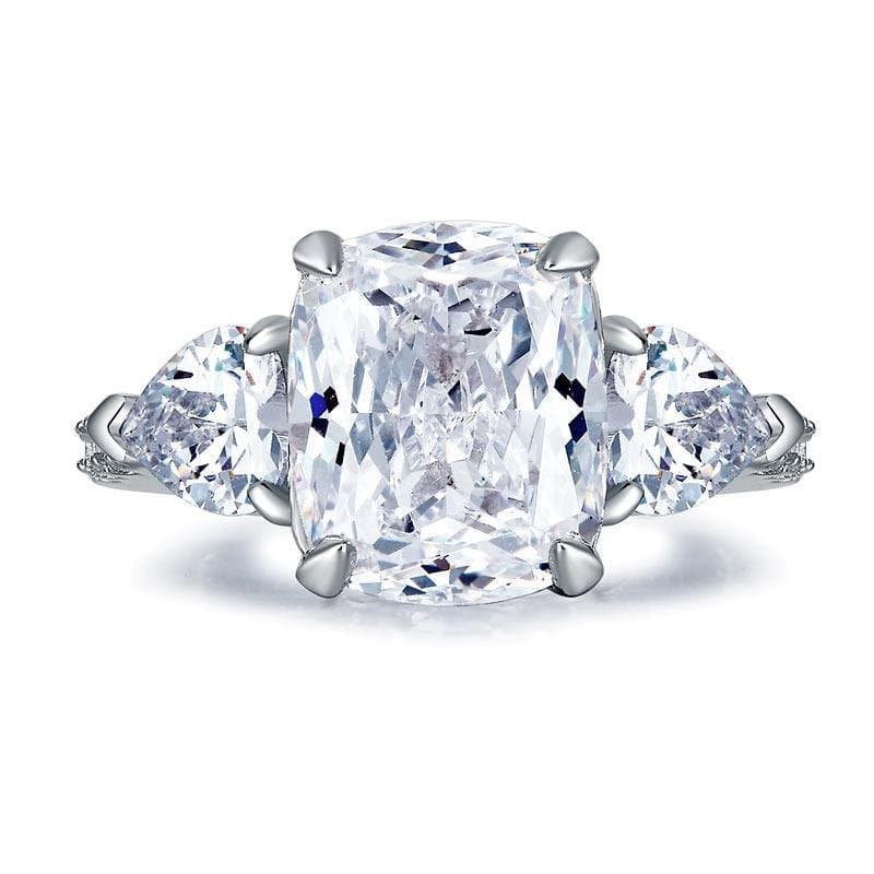 5 Carat Three-Stone Pageant Ring