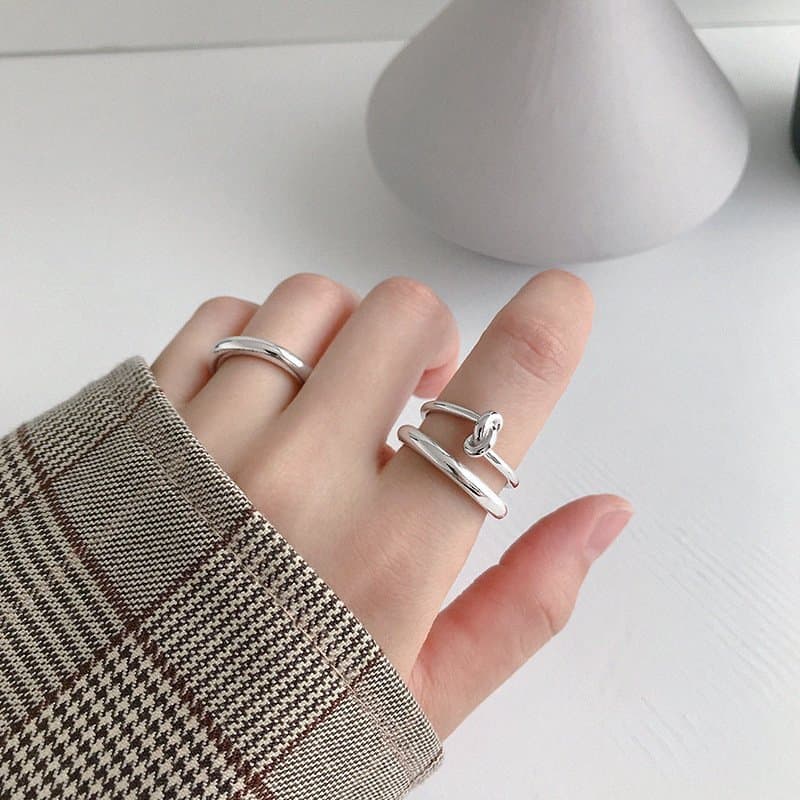 S990 3.5mm Circle 925 Sterling Silver Ring