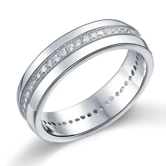 Men's Band Created Diamond Ring