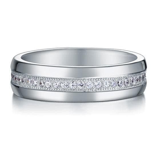 Men's Band Created Diamond Ring