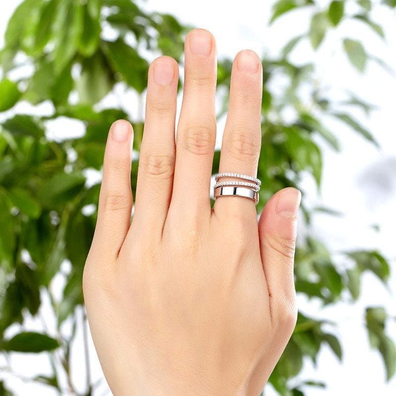 New Design Solid 925 Sterling Silver Ring