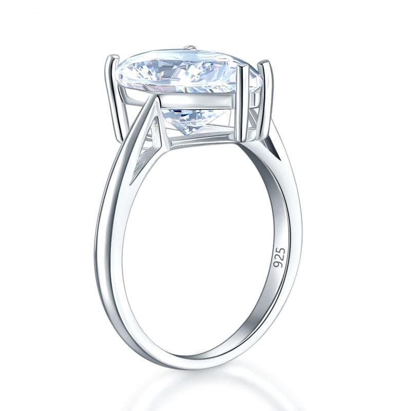 Solitaire Pear Cut 4.5 Carat Ring